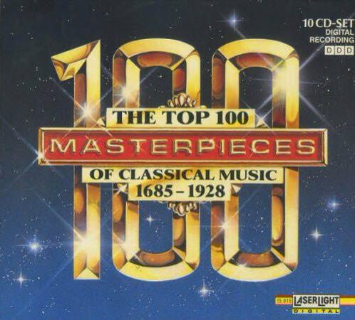 古典入门音乐The Top 100 Masterpieces of Classical Music精选古典乐最流行100首10CD Ape